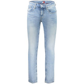 Tommy Hilfiger Blue Cotton Men Jeans